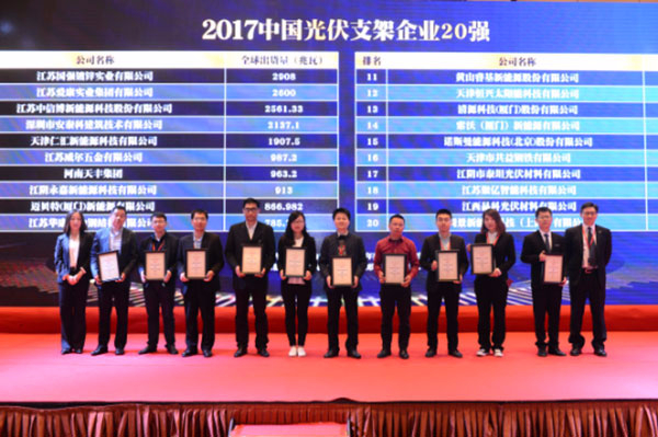 U8体育官网（厦门）蝉联中国光伏支架企业20强排行榜