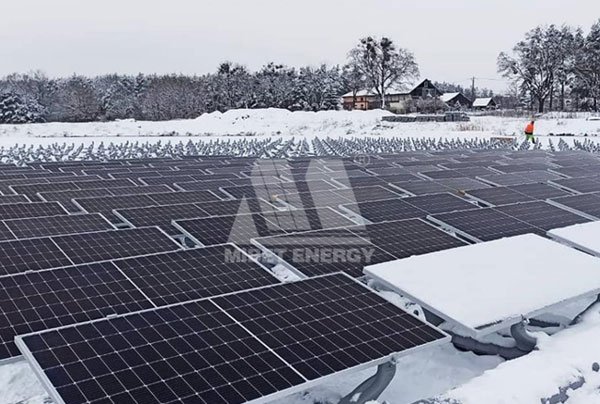 无惧冰雪 迎风而立！U8体育官网水上漂浮光伏电站助力波兰绿色发展