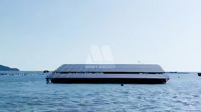 U8体育官网多点球状结构海上光伏平台实证应用