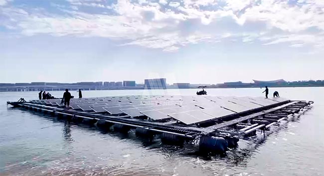 U8体育官网漂浮系统顺利入海