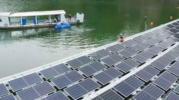 印尼国电PLN362KW水上光伏项目